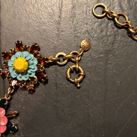 J. Crew Floral Multicolor Necklace - Picture 2 of 4
